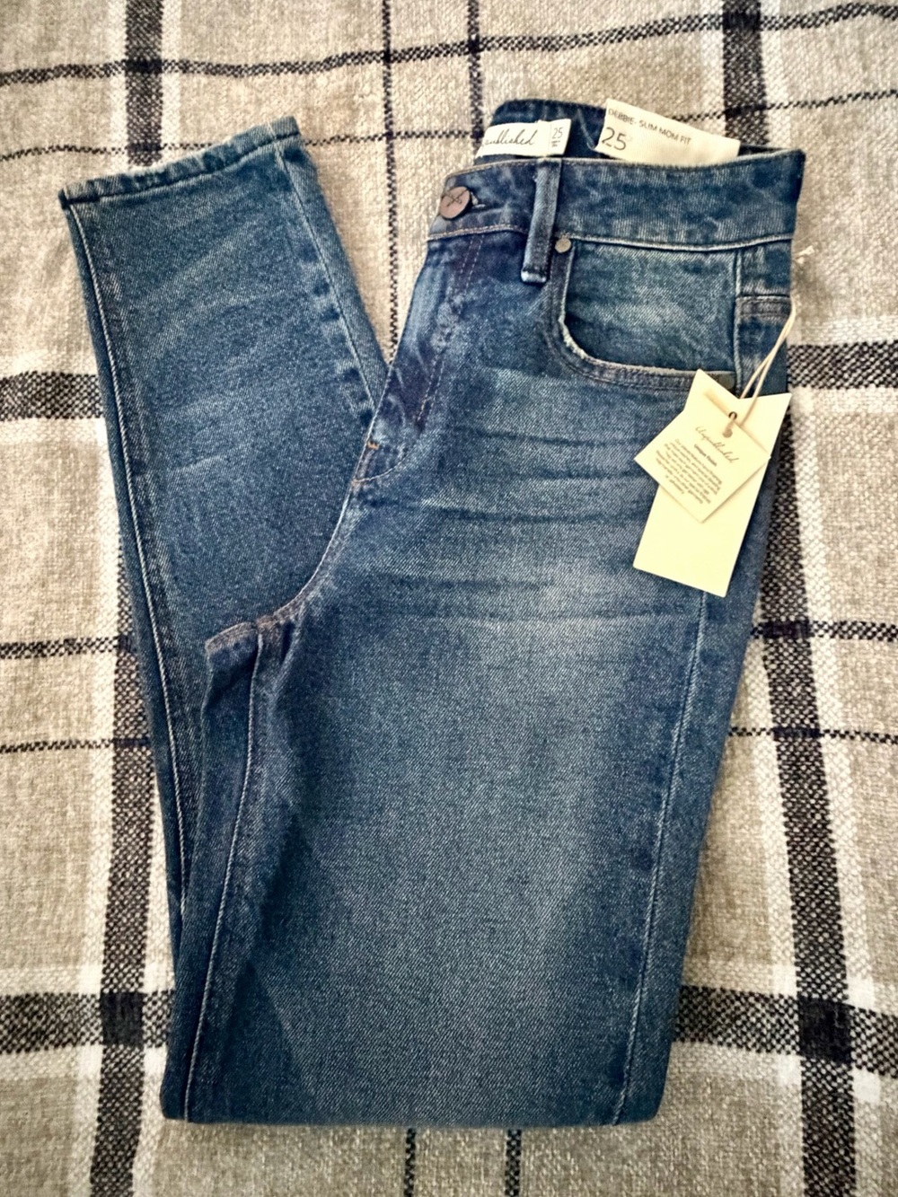 UnPublishes Debbi Women’s Skinny Jeans - Medium Blue Wash Sz 25